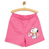 Kız Bebek Şort İki İplik Snoopy Pembe