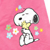 Kız Bebek Şort İki İplik Snoopy Pembe