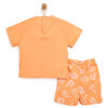 Summer Camp Tshirt-Şort Erkek Bebek