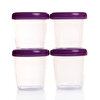 Süt ve Mama Saklama Kabı 4lü 180 ml