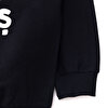 Unisex Sweatshirt İki İplik Bisiklet Yaka Uzun Kol