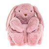 Tavşan Oyuncaklı Kız Battaniye 70x78 cm Kız Bebek