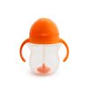 Tıklama Kilitli Uçlu Alıştırma Bardağı, 6ay+207ml Turuncu