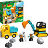 Duplo İnşaat Kamyonu ve Paletli Kazıcı 10931