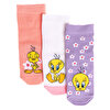 Tweety Kız 3'lü Bilek Çorap Kız Bebek