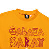 Unisex Galatasaray Sweatshirt İki İplik Bisiklet Yaka Uzun Kol