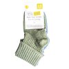Unisex Kaşkorse Düz Renk 3lü  Kıvrık Çorap Unisex