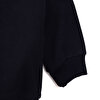 Unisex Sweatshirt İki İplik Bisiklet Yaka Uzun Kol