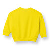 Unisex Sweatshirt İki İplik Bisiklet Yaka Uzun Kol