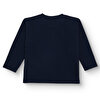 Unisex Sweatshirt İki İplik Bisiklet Yaka Uzun Kol