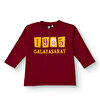Unisex Sweatshirt İki İplik Bisiklet Yaka Uzun Kol