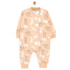 Kız Bebek Uyku Tulum İnterlok Fermuarlı 1  Tog Bisiklet Yaka Uzun Kol
