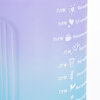 VAGONLİFE 1000 ML SOFT-TOUCH MOTİVASYON SU MATARASI Mor-Mavi
