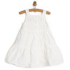 WHITE FLOWER Elbise Kız Bebek