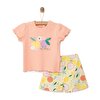 Yenidoğan Aloha Tshirt-Şort 2li Takım Kız Bebek