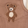 Erkek Bebek Yenidoğan Bearish Sweatshirt-Yelek-Alt Kapitone Örme Bebe Yaka Uzun Kol Patiksiz Paça