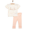 Yenidoğan Cute Duck Hırka Tshirt Tayt Kız Bebek