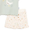 Yenidoğan Cute Duck Tshirt-Şort Kız Bebek