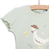 Yenidoğan Cute Duck Tshirt-Şort Kız Bebek