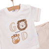Yenidoğan Good Adventure Tshirt-Şort Erkek Bebek