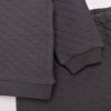Yenidoğan Kapitone Sweatshirt-Patikli Alt 2li Takım Unisex