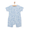 Yenidoğan Organic Sleepy Cat Uni Kısa Tulum Unisex