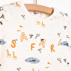 Yenidoğan Safari Tshirt-Şort 2li Takım Erkek Bebek