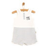 Yenidoğan Şort Salopet-Tshirt Erkek Bebek