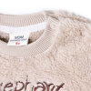 Unisex Yenidoğan Sweatshirt-Patiksiz Alt Wellsoft Örme Bisiklet Yaka Uzun Kol