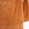 Yenidoğan Unisex Nakışlı Kadife Patikli Tulum Unisex