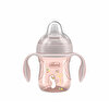 Yumuşak Uçlu Alıştırma Bardağı 4+ Ay 200 ml Kız