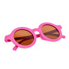 Yuvarlak Çerçeve Güneş Gözlüğü Kız Bebek Kız Bebek