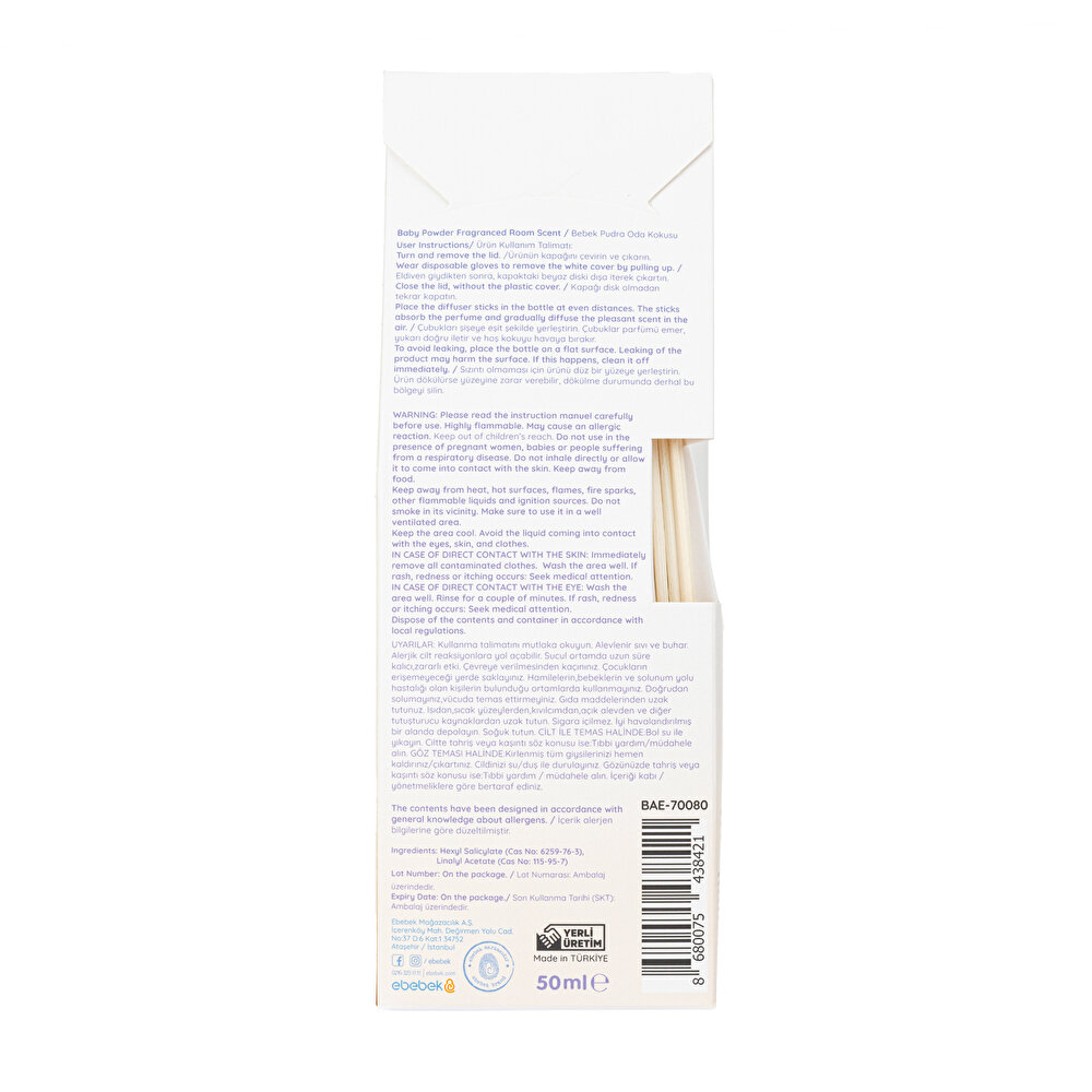 Bebek Pudra Kokusu 50 ml
