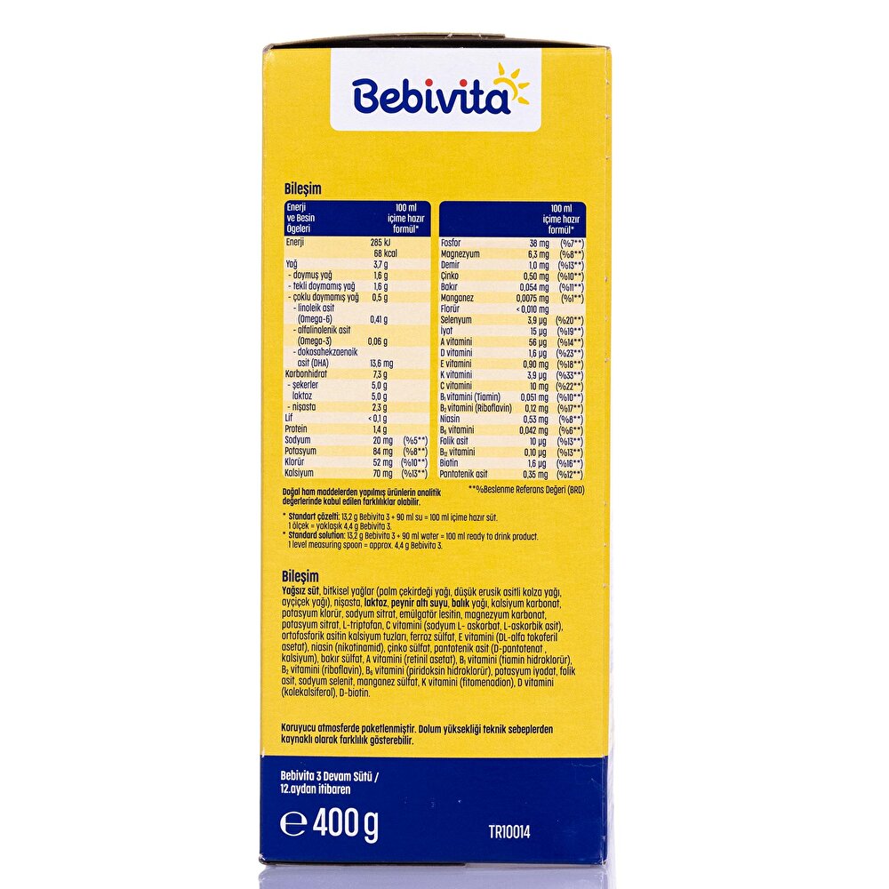 Bebek Sütü 400gr