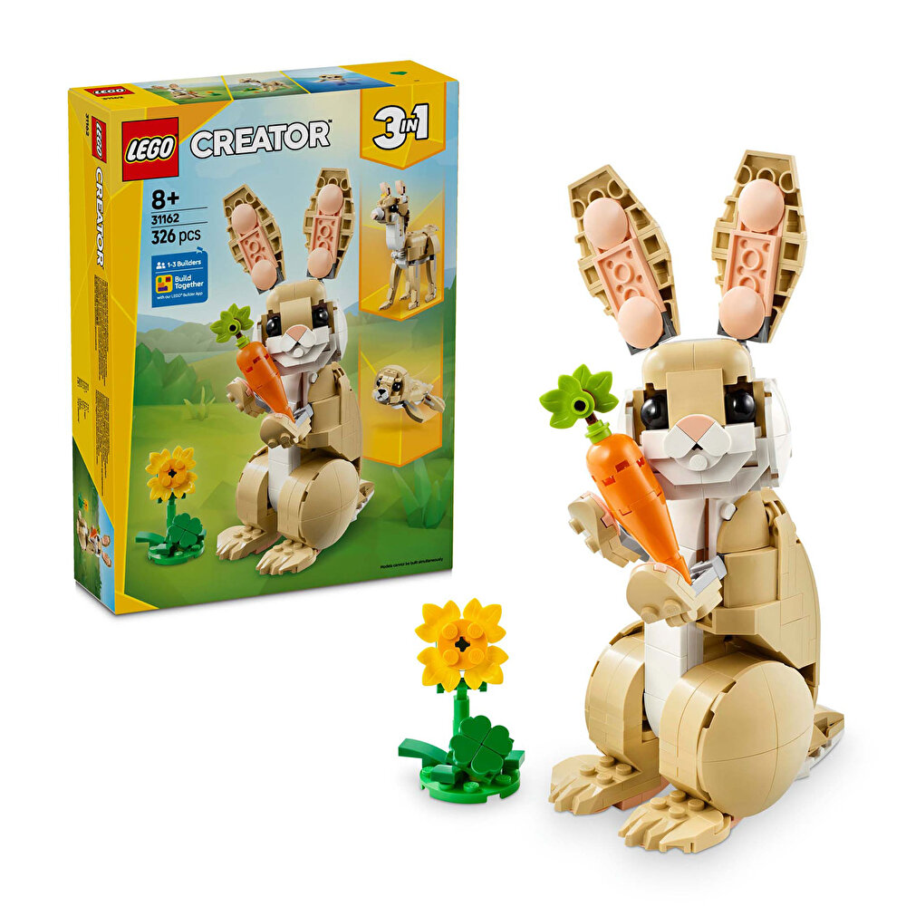 ® Creator 3’ü 1 Arada Sevimli Tavşan Oyun Seti 31162