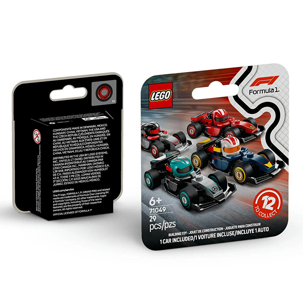 ® F1® Koleksiyonluk Yarış Arabaları Araç Seti 71049