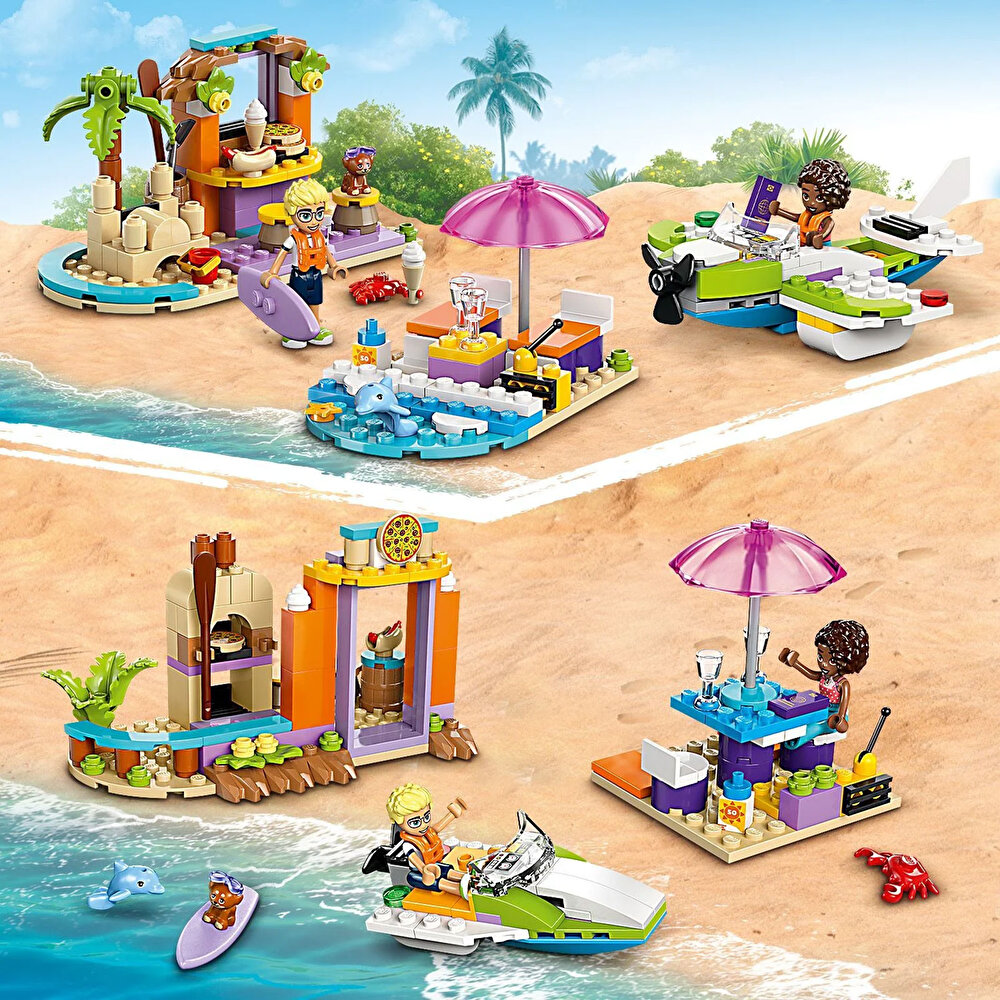 ® Friends Yaratıcı Plaj ve Seyahat Bavulu İnşa Edilebilen Oyuncak Seti 42672