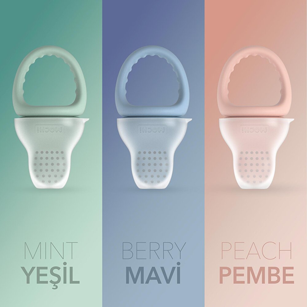 Mochi POP-Up Gıda Emziği - Mint - ebebek