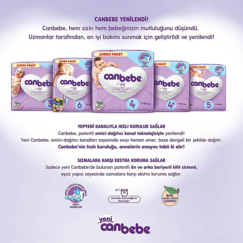 1 Beden Jumbo Paket Yenidoğan Bebek Bezi 2-5 kg 40 adet