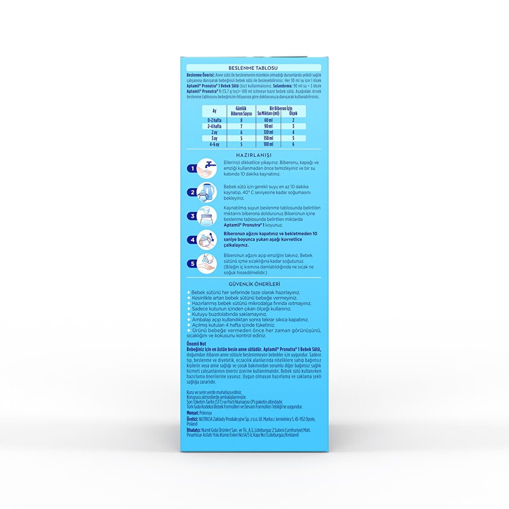 1 Pronutra Bebek Devam Sütü 600 gr.
