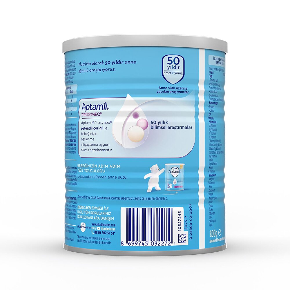 1 Prosyneo Bebek Sütü 800 gr.