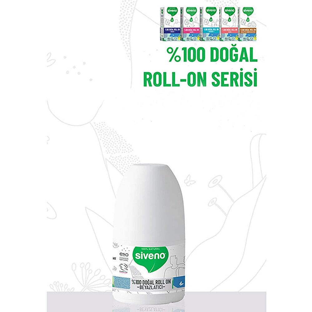 %100 Doğal Roll-On Beyazlatıcı