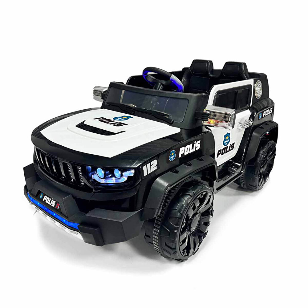 12 V Polis Akülü Araba Uzaktan Kumandalı 4*2