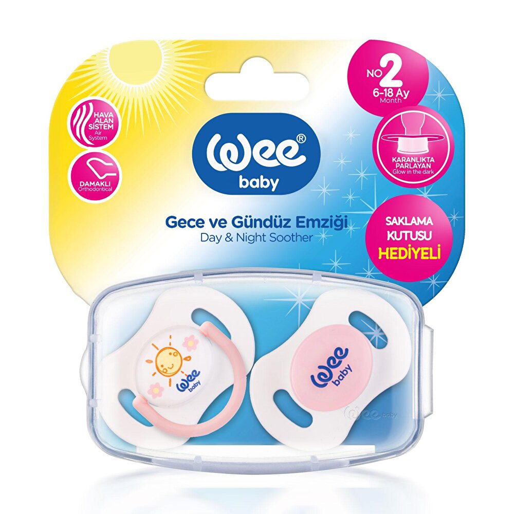 153 Wee Baby Gece Gündüz Emz.No2 Pembe