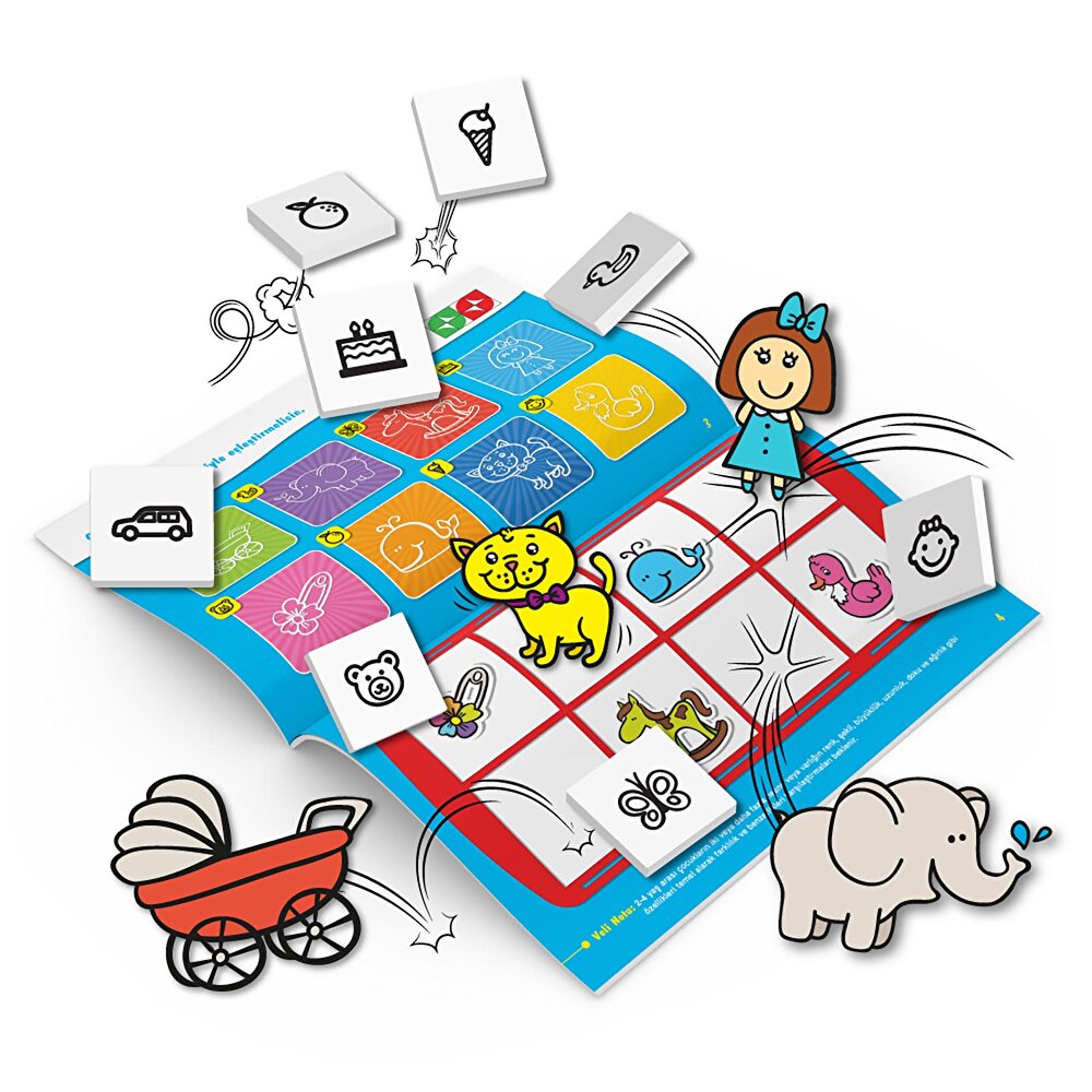 2-4 Yaş Zeka ve Dikkat Geliştirme Seti