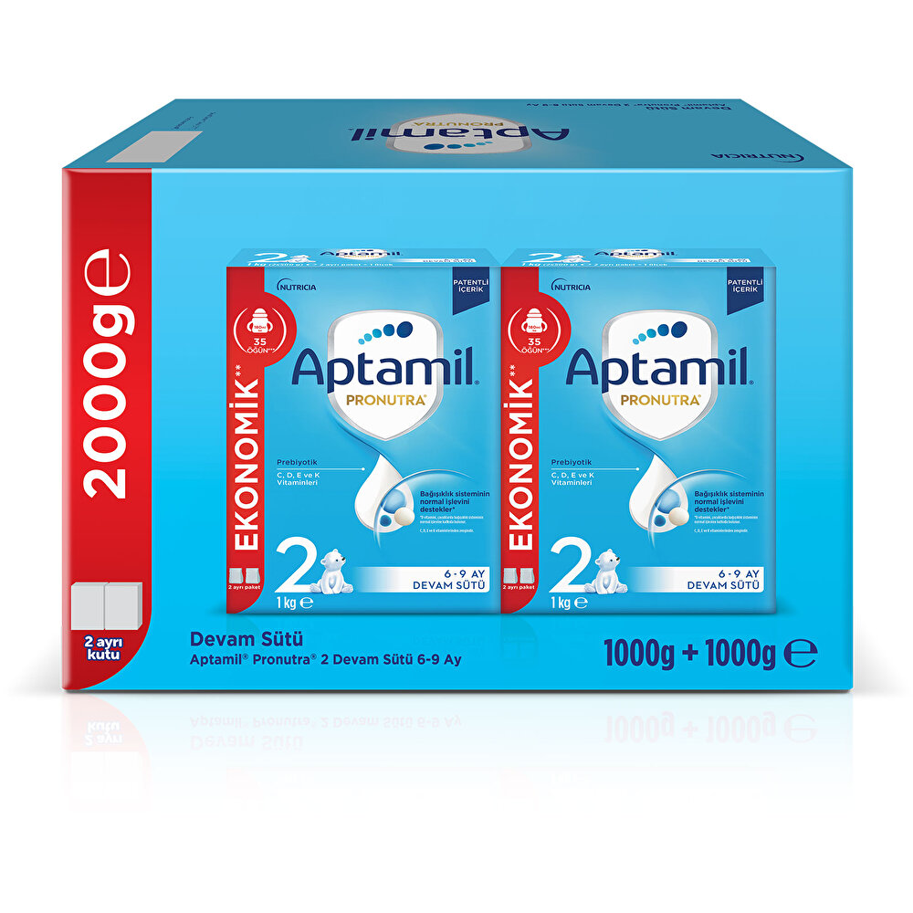 2 Devam Sütü 2'li Paket 2x1000 gr