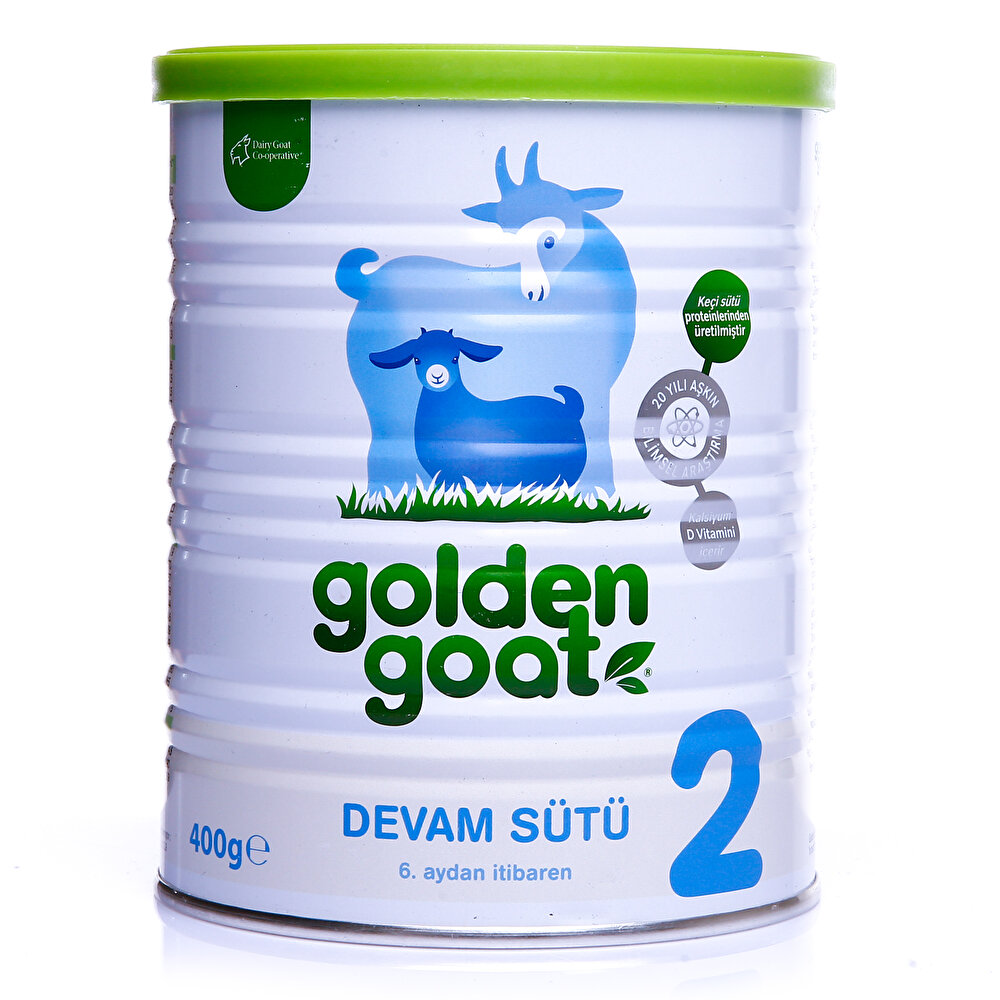 2 Keçi Sütlü Devam Sütü 400 gr 6-12 Ay