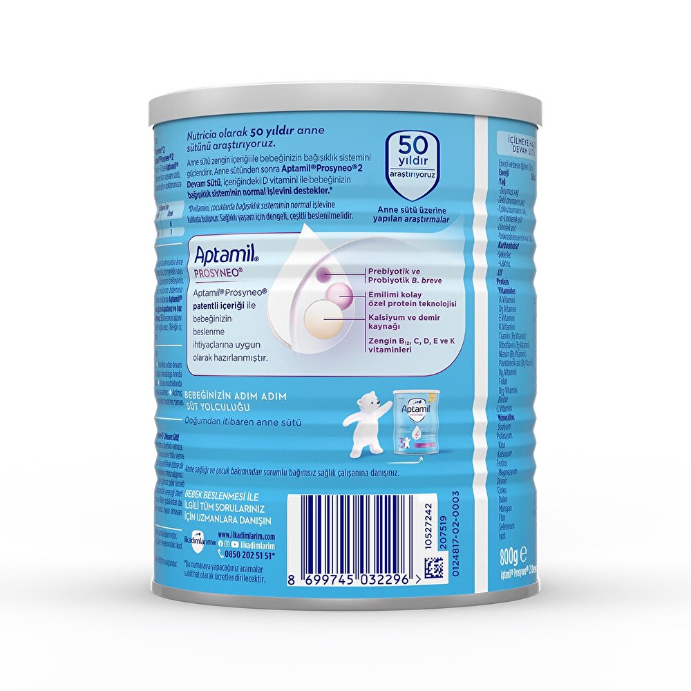 2 Prosyneo Devam Sütü 800 gr.