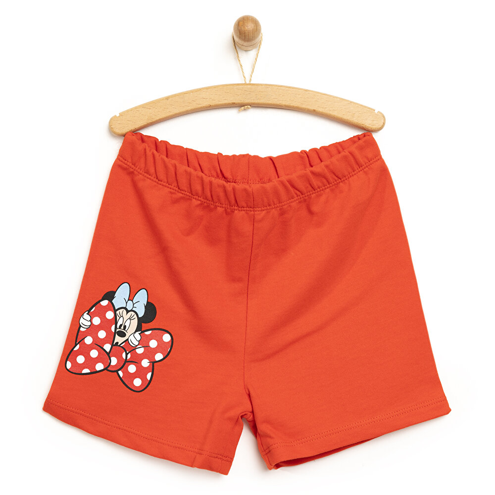 24Y Minnie Mouse Şort Kız Bebek