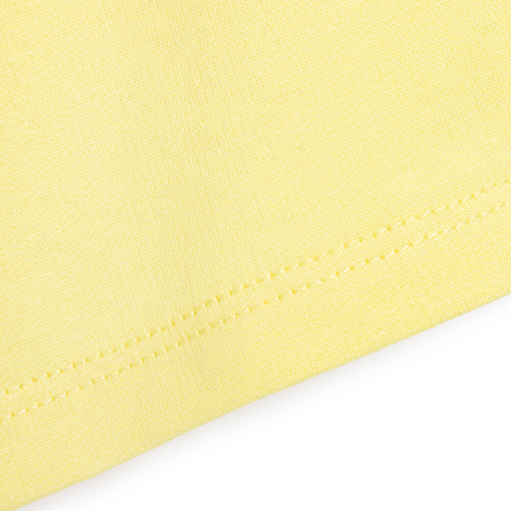 Kız Bebek Şort İki İplik Kumaş Minnie Mouse Sarı